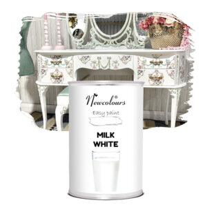 Discover Newcolours high-coverage acrylic furniture paint, designed for easy application on wood and furniture in Ireland & UK. No need for sealing – durable and long-lasting results. Perfect for upcycling and DIY projects! Newcolours premium acrylic furniture paint – easy to use, high coverage, and durable. Ideal for wood & furniture in Ireland & UK.