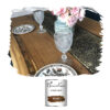 Wood stain, high quality. Does not create bookmarks. Strongly pigmented, highlights the wood grain.