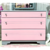 Paint for furniture in Ireland and UK – Newcolours Upcycling Paint with excellent coverage and smooth finish.