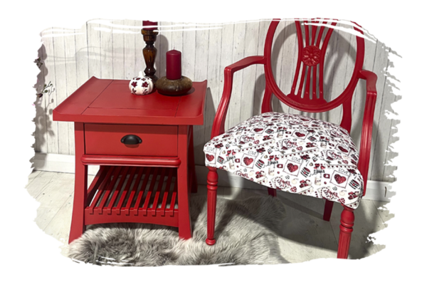 Paint for furniture in Ireland and UK – Newcolours Upcycling Paint with excellent coverage and smooth finish.