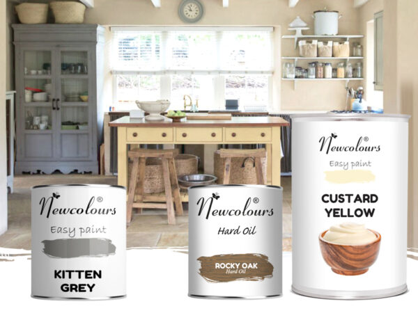 Furniture paint for upcycling – create a vintage look with Newcolours Paint.