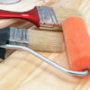 Newcolours Flock Roller – high-quality flock roller for painting furniture and wood, ideal for smooth finishes