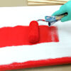 Newcolours Flock Roller – high-quality flock roller for painting furniture and wood, ideal for smooth finishes