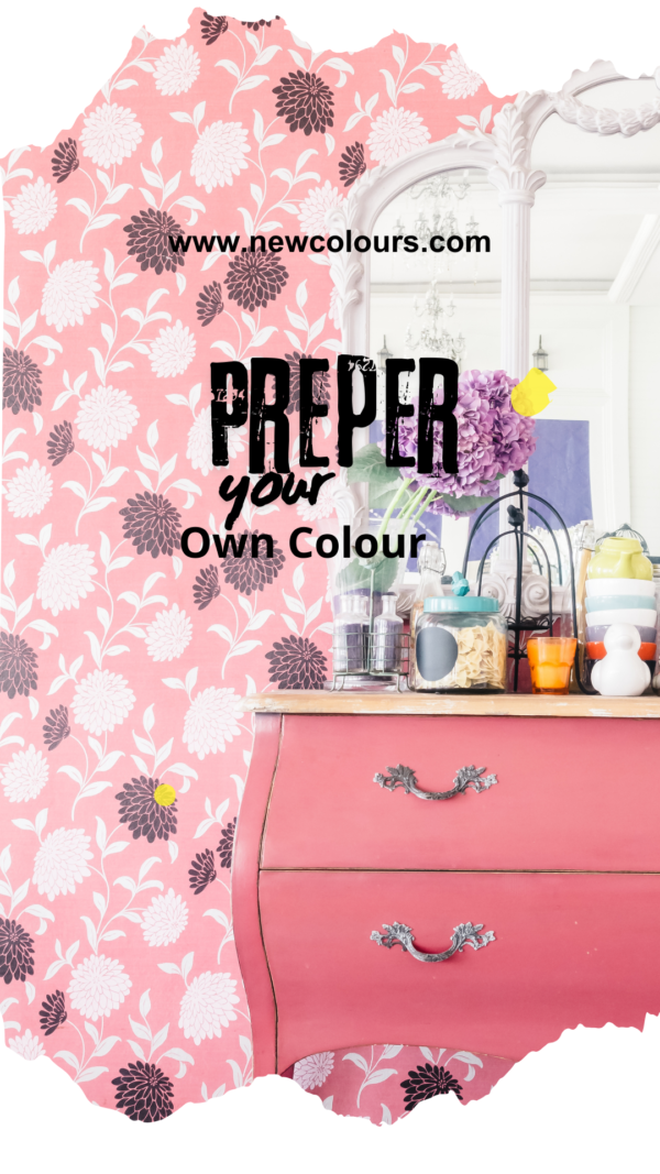Paint for furniture in Ireland and UK – Newcolours Upcycling Paint with excellent coverage and smooth finish.