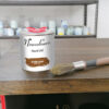 Newcolours Round Brush Set – 3-piece natural bristle brushes with wooden handles, perfect for all painting techniques.