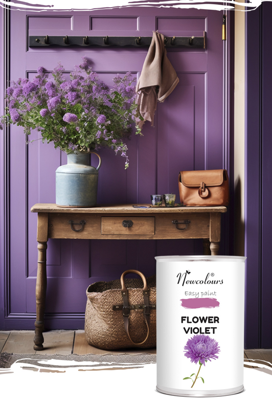 Paint for furniture in Ireland and UK – Newcolours Upcycling Paint with excellent coverage and smooth finish.