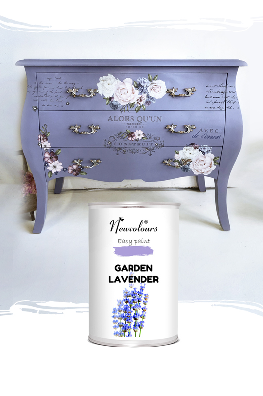 Paint for furniture in Ireland and UK – Newcolours Upcycling Paint with excellent coverage and smooth finish.
