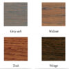 Wood stain, high quality. Does not create bookmarks. Strongly pigmented, highlights the wood grain.