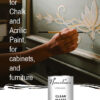 High-durability Clear Very Hard Water-Based Varnish for furniture, countertops, and wood, perfect for upcycling and protection.