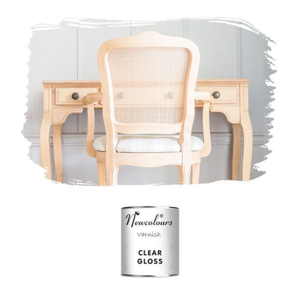 High-durability Clear Very Hard Water-Based Varnish for furniture, countertops, and wood, perfect for upcycling and protection.