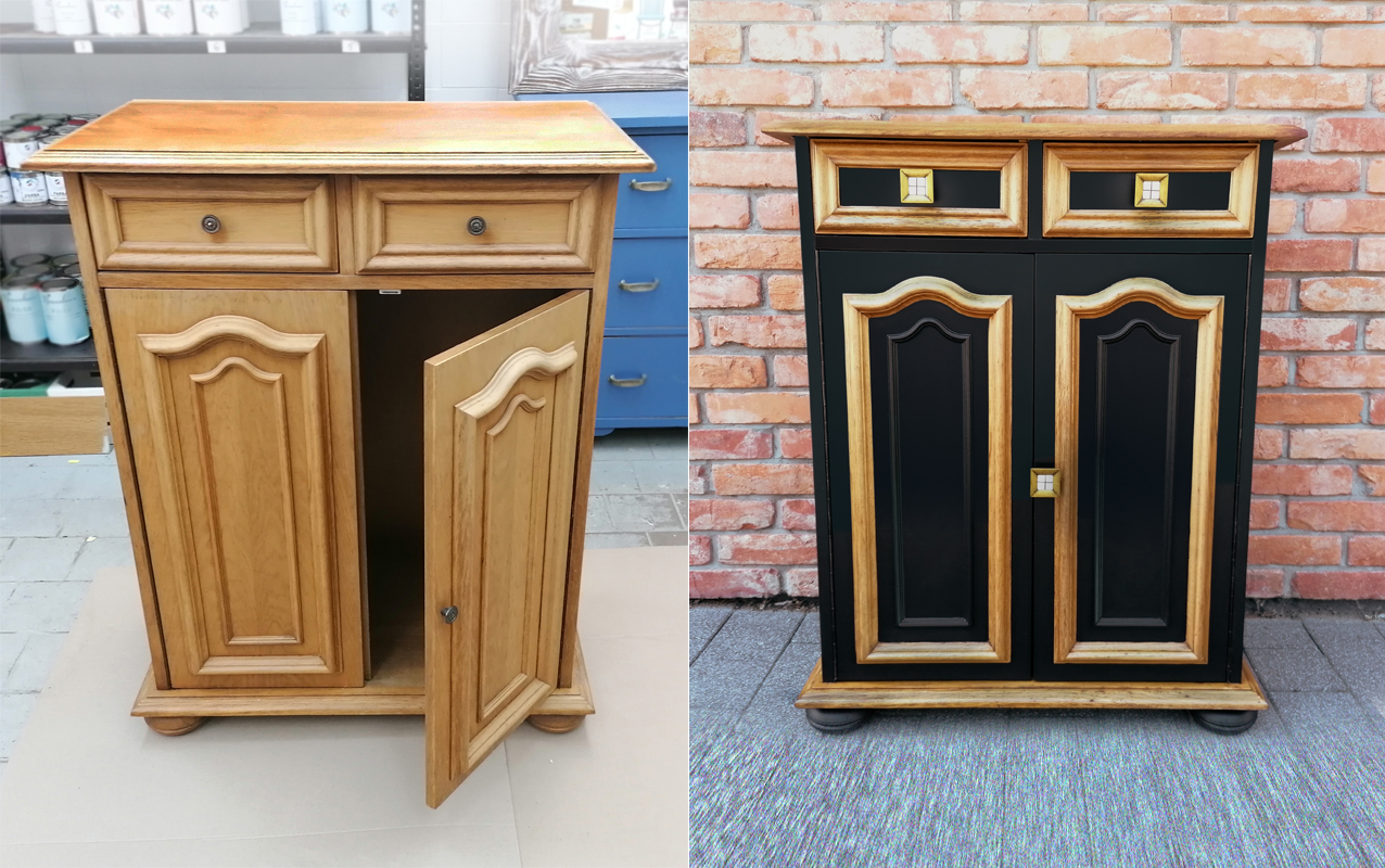 Paint with True Black Paint for furniture – Newcolours Stout Black in Ireland, UK, USA – Pro Tips
